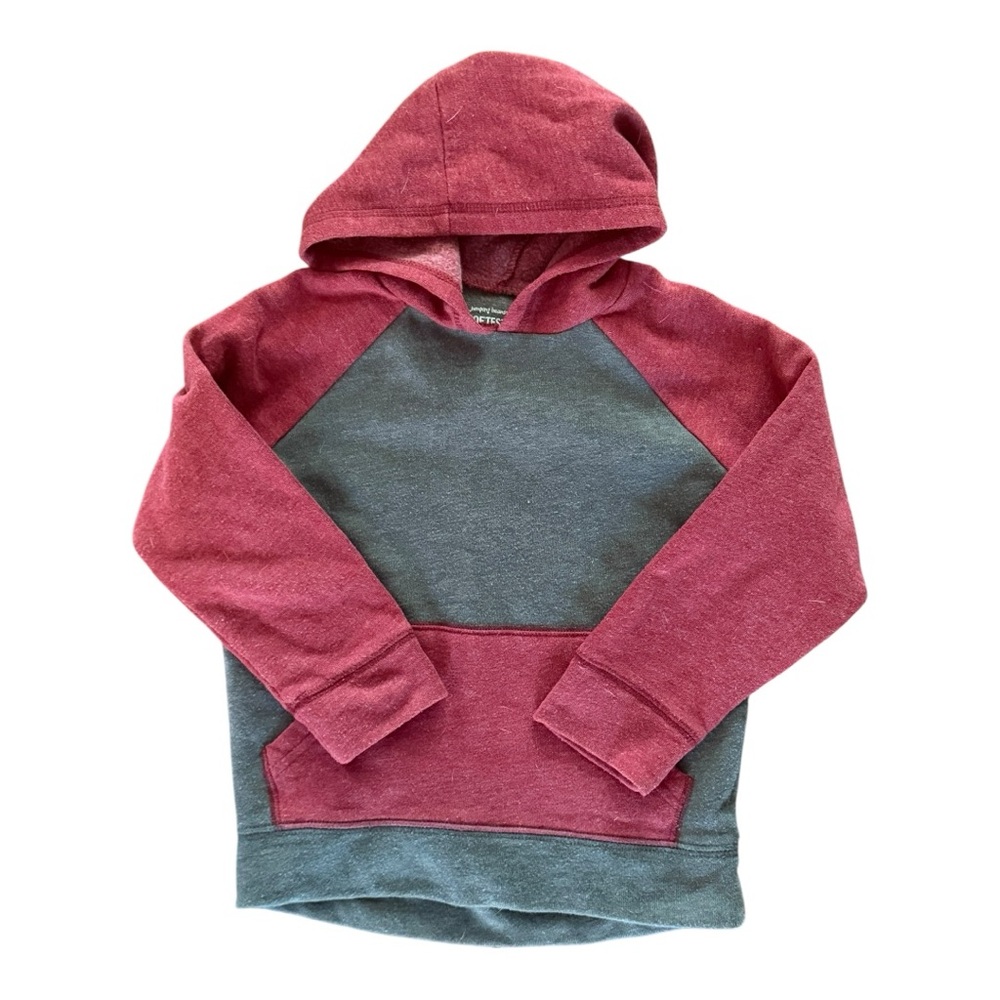 5/$25Jumping Beans Softest Fleece Boys Size 6 Sweater in Red and Gray